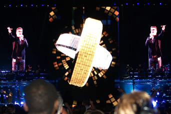 VuePix® on the George Michael Concert