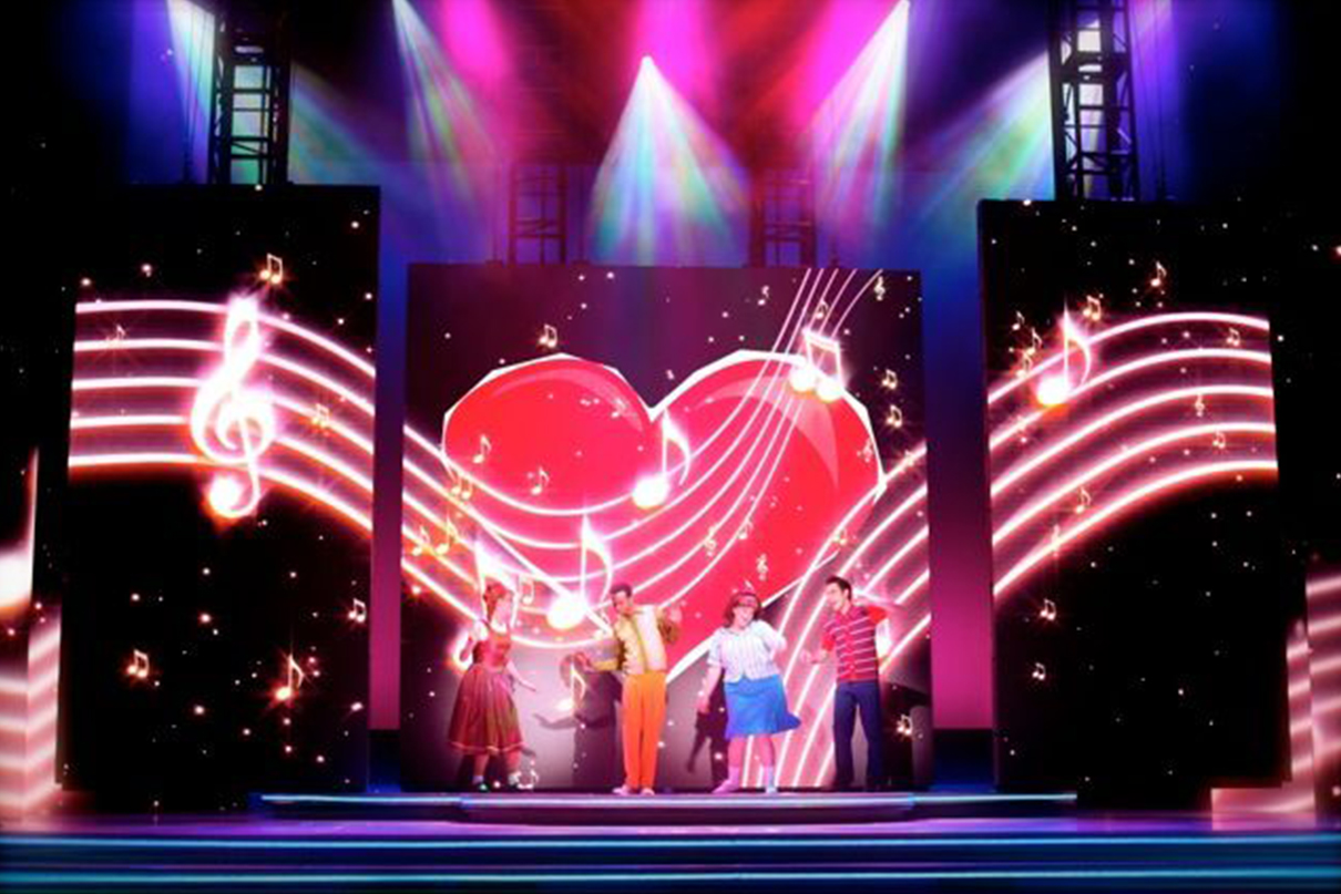 Hairspray the Musical Stage LED Panel Wall