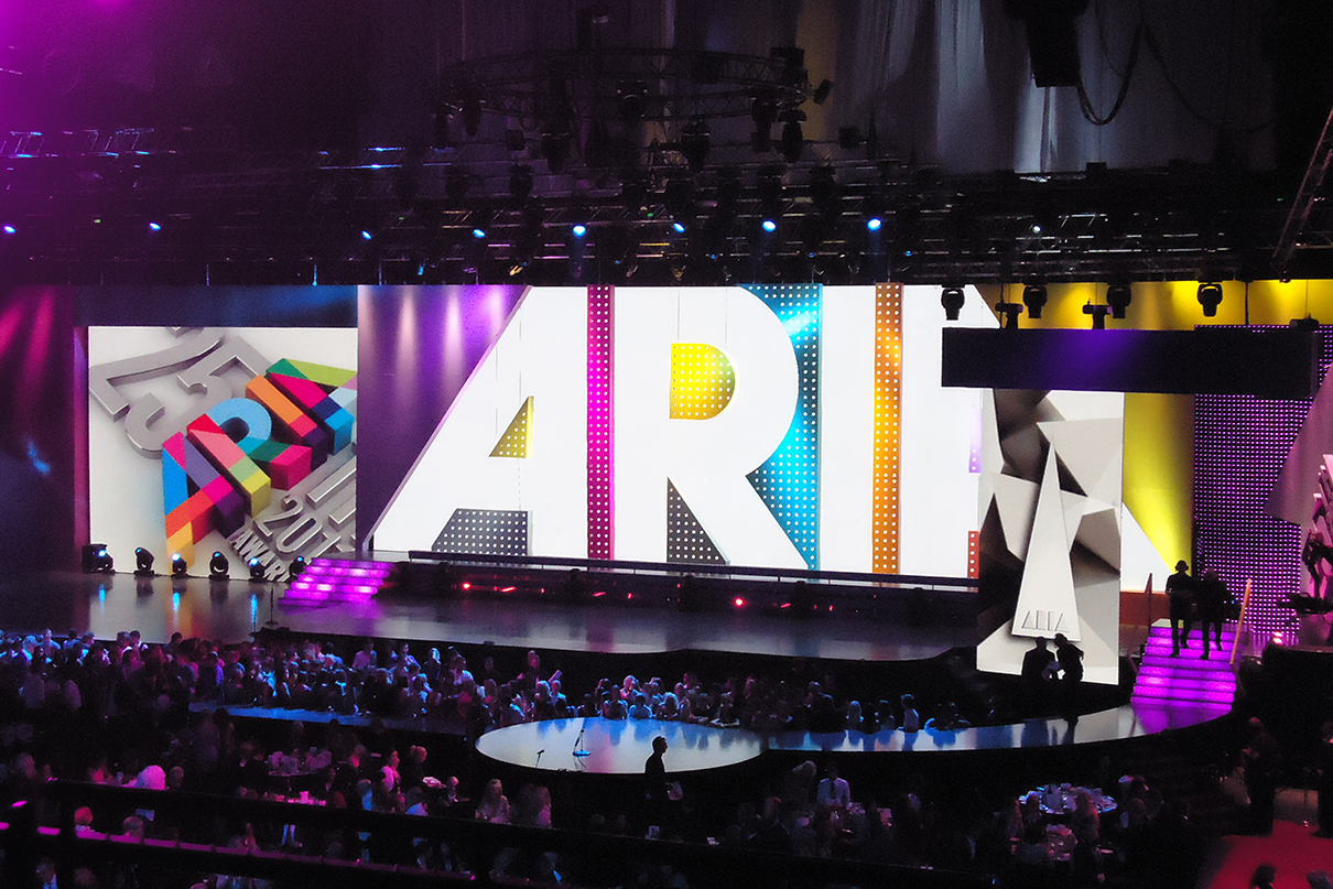 ARIA Awards Stage Custom LED Display