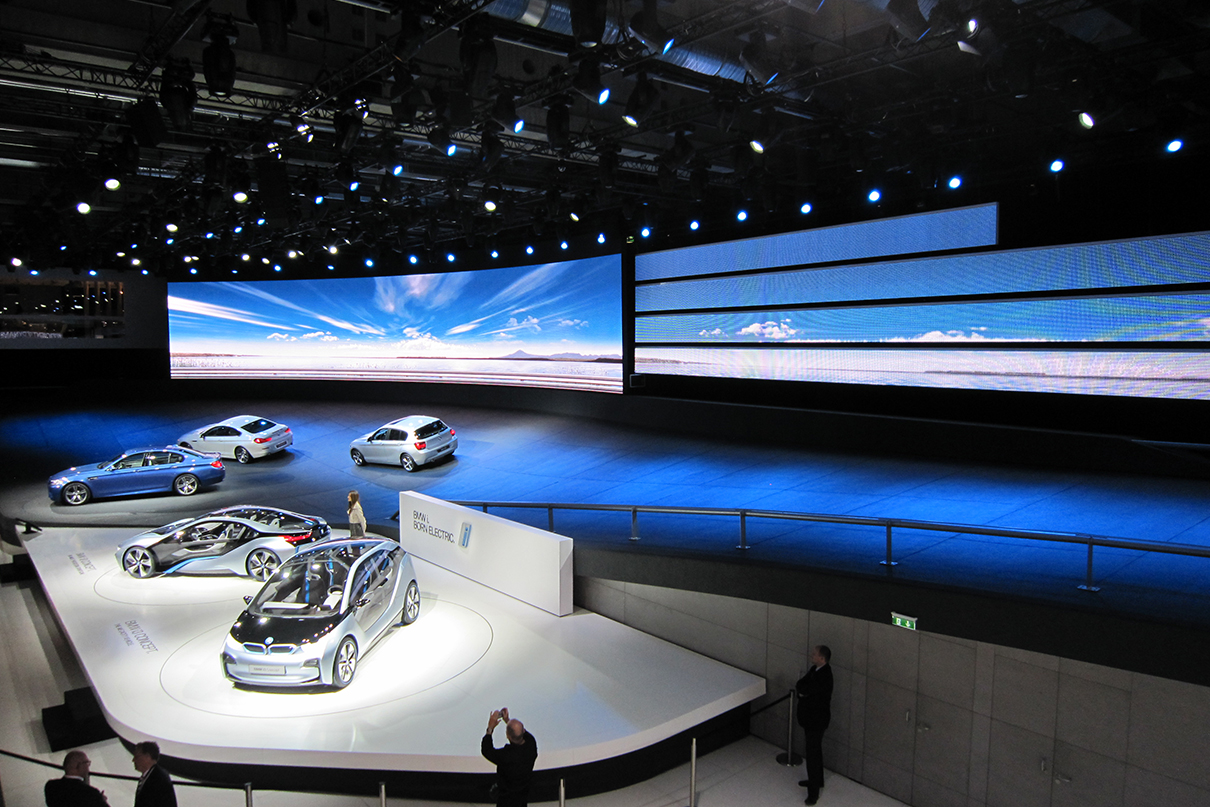 Frankfurt International Motor Show LED Display Digital Signage