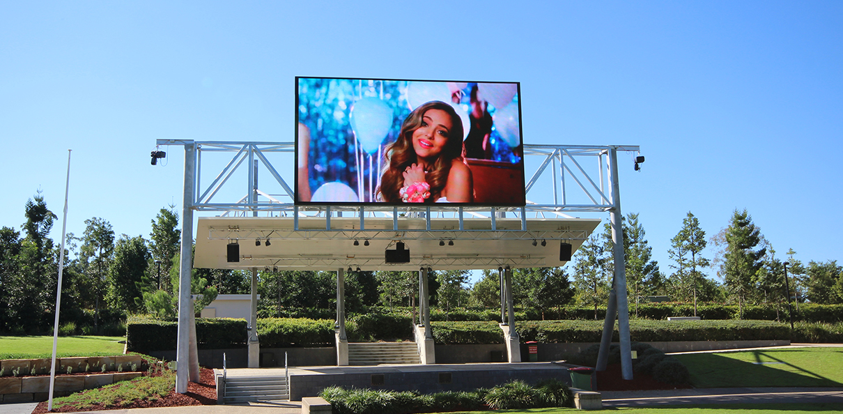 Outdoor Stage LED Sign
