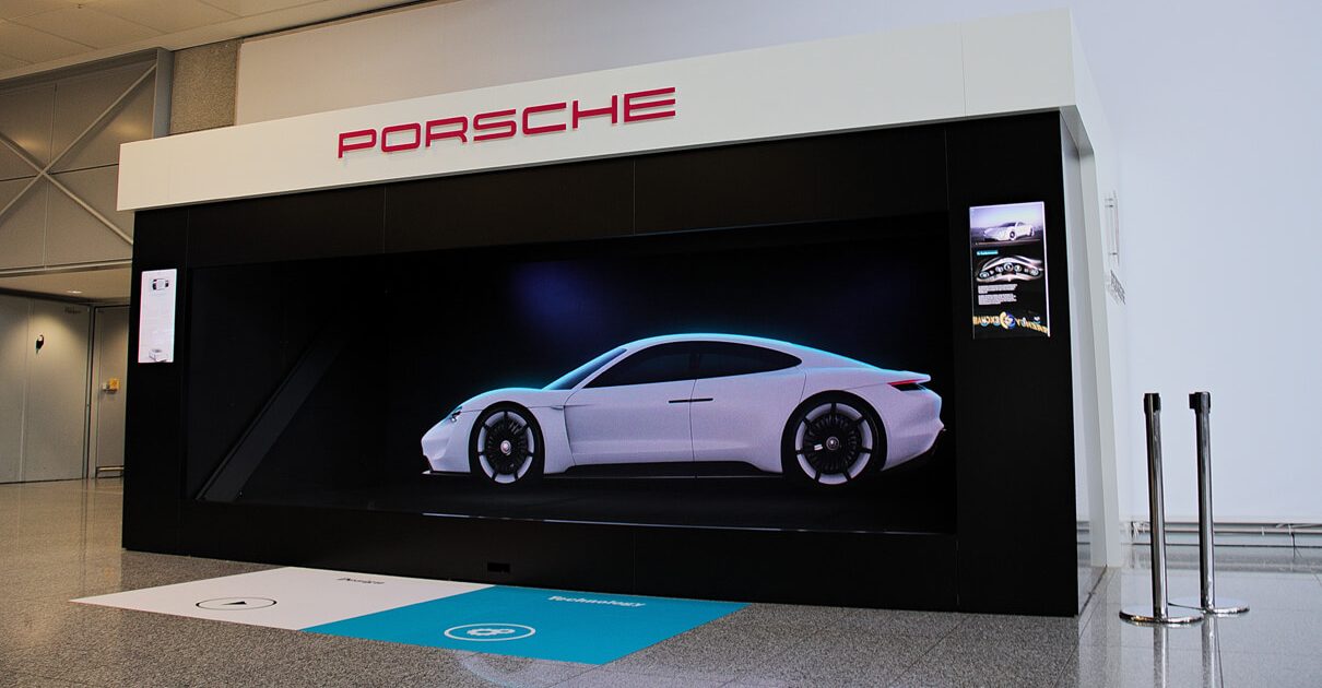 Porsche Frankfurt LED Wall