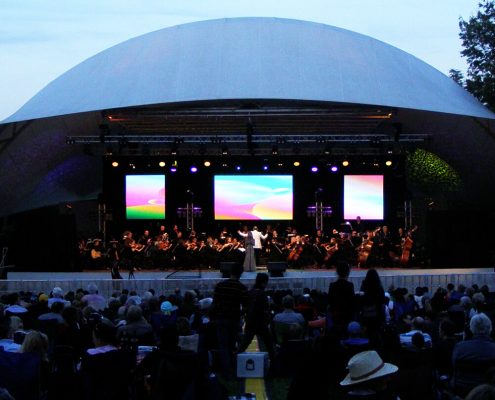 Symphony in the Park LED Screen
