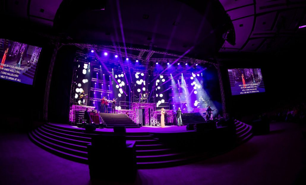 Gospel Skouspel Stage LED Panels