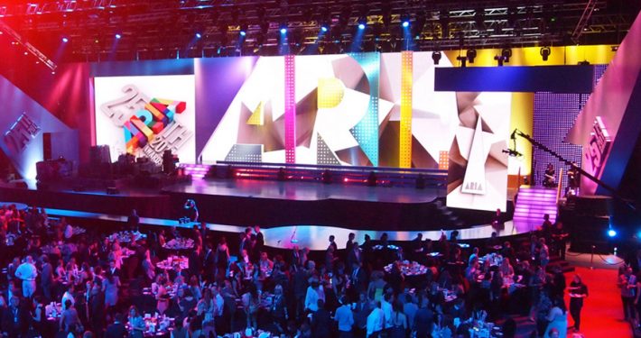 Aria Awards Stage LED Display