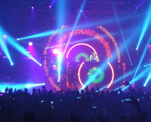 David Guetta Stage Digital Display LED Screens