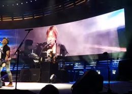 Keith Urban Curved LED Screen Video Wall