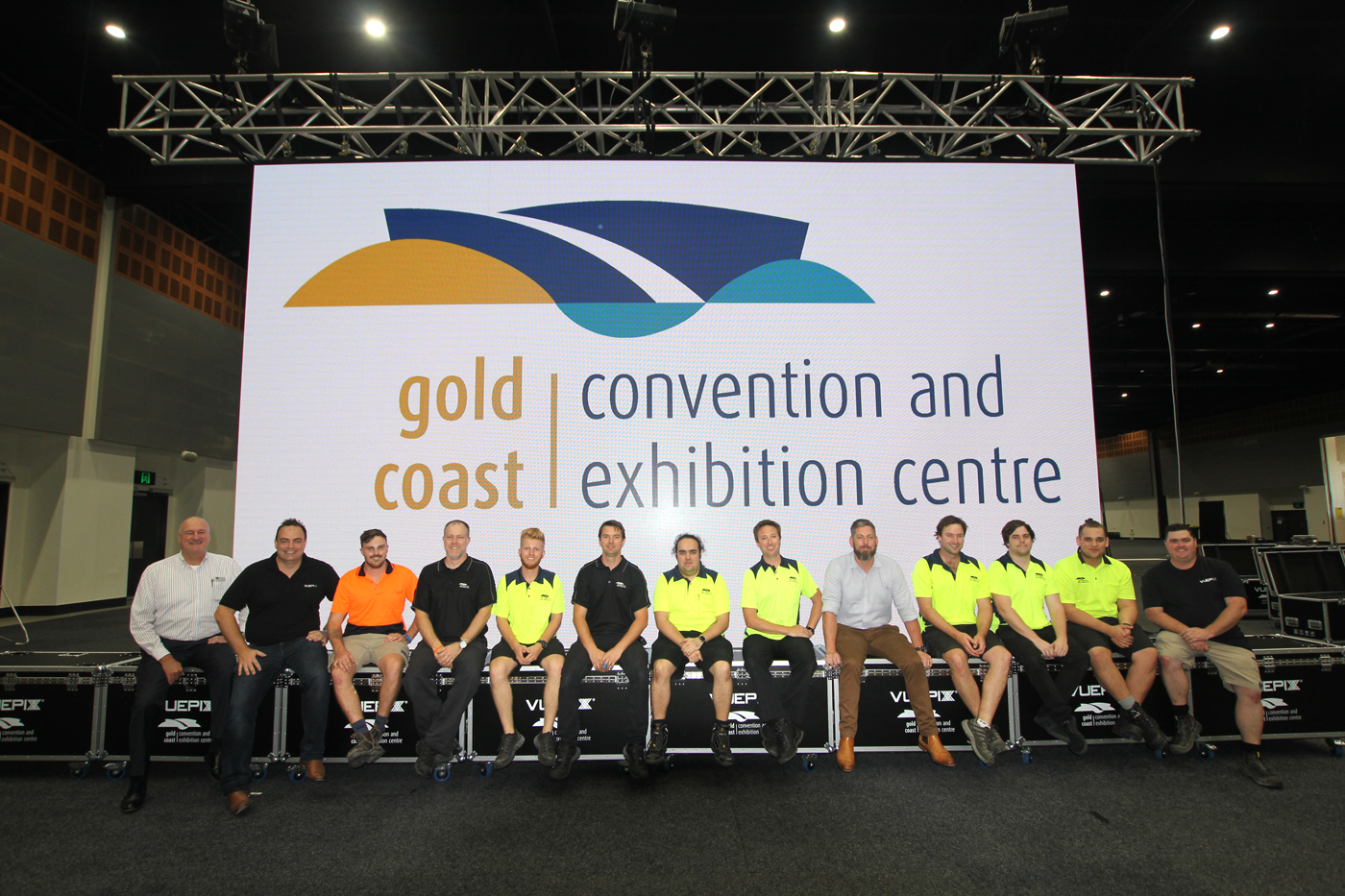 Gold Coast Convention and Exhibition Centre Team and LED Screen