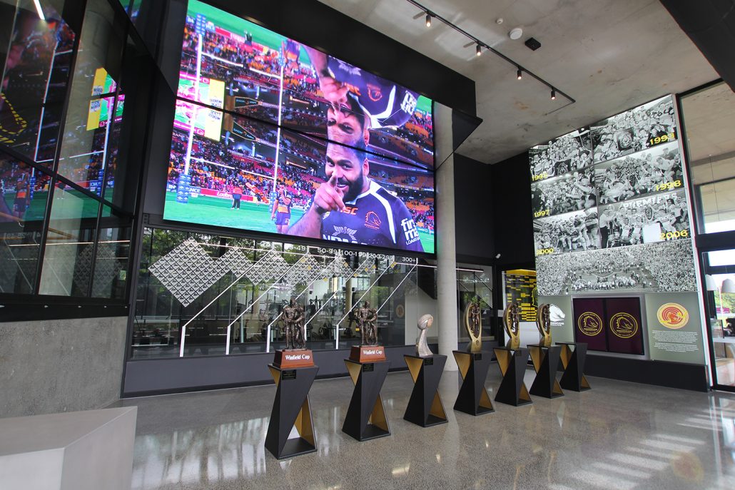 Brisbane Broncos Leagues Club Big Screen Digital Scoreboard LED Display