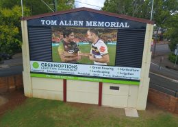 Toowoombah Tom Allen Memorial Field LED Screen Digital Scoreboard