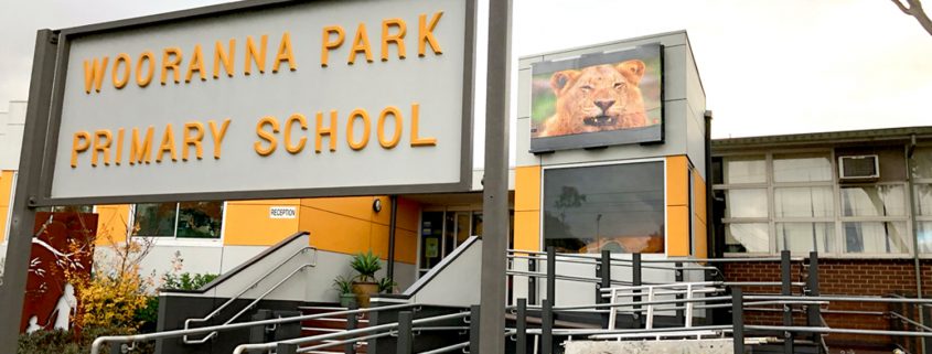 Woorana Park Primary School Outdoor LED Sign Digital Billboard Advertising