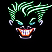 Joker creative led sign